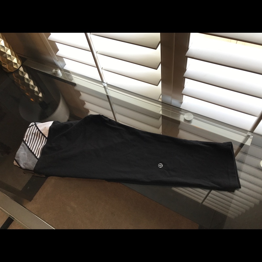Lululemon Black Crop Pant